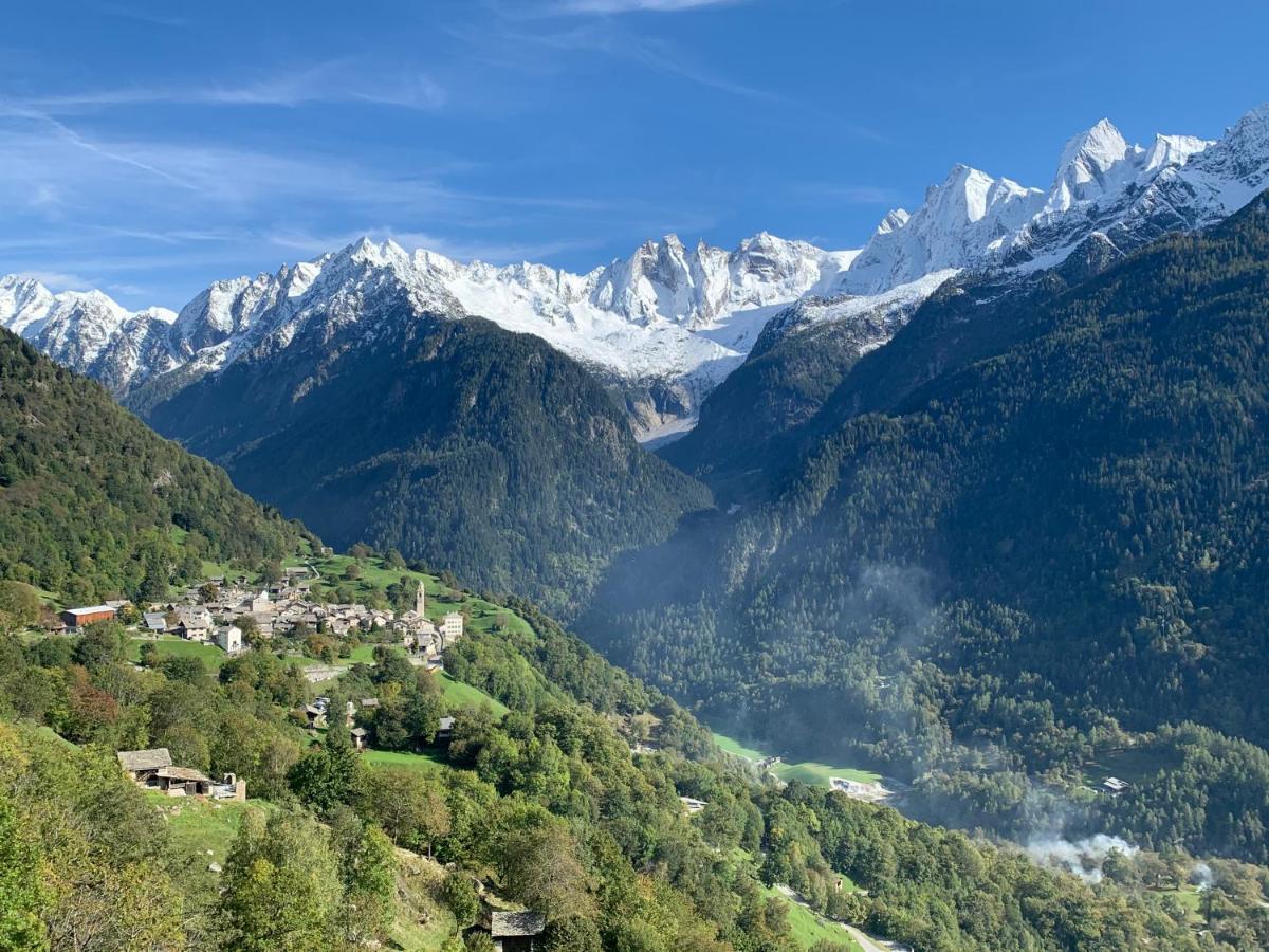 Hotel La Soglina Soglio Eksteriør bilde